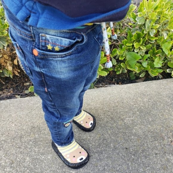 Baby Shoes Socks Animal Infant Sock Shoe Black - Picture 5 of 16